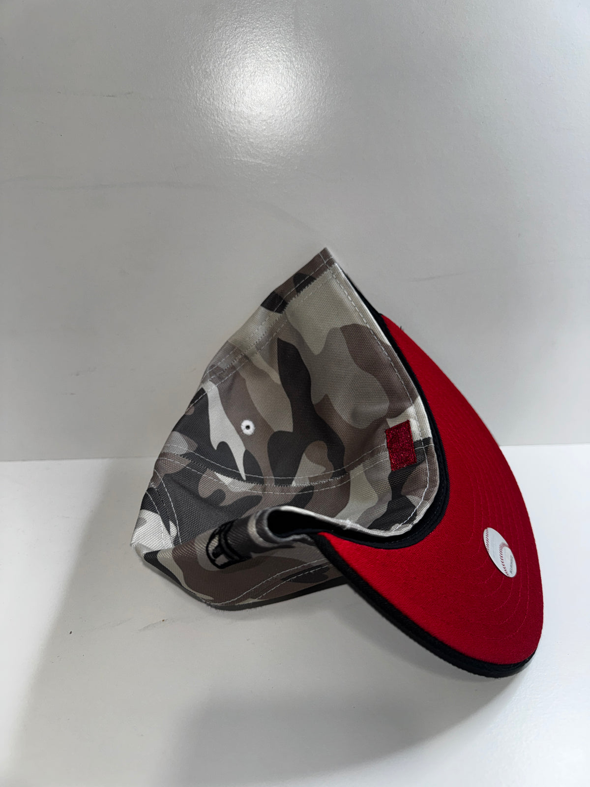ANAHEIM ANGELS WHITE CAMO/BLK