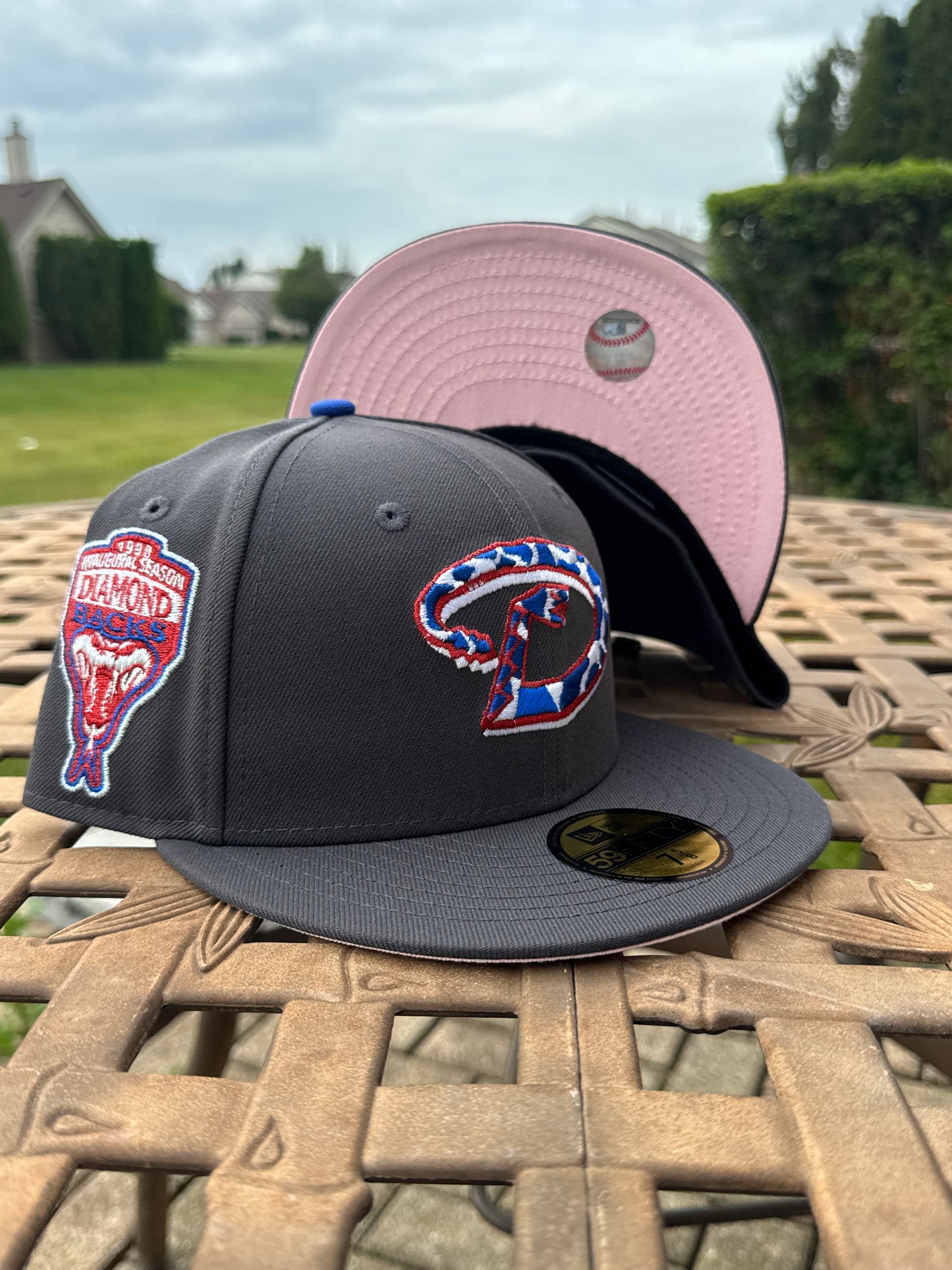Arizona Diamondbacks Gray/Pink