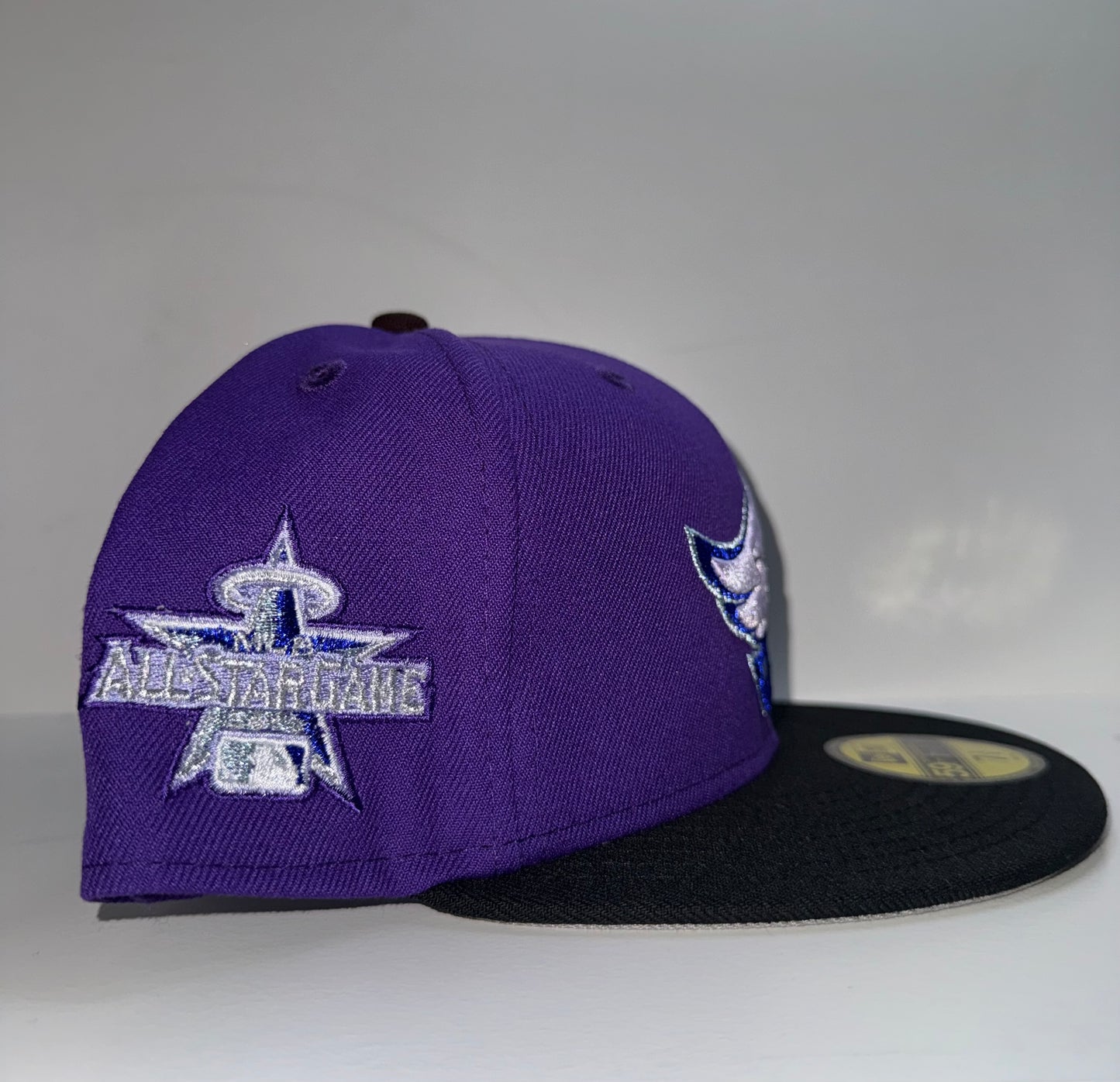 ANAHEIM ANGELS PURPLE/BLK
