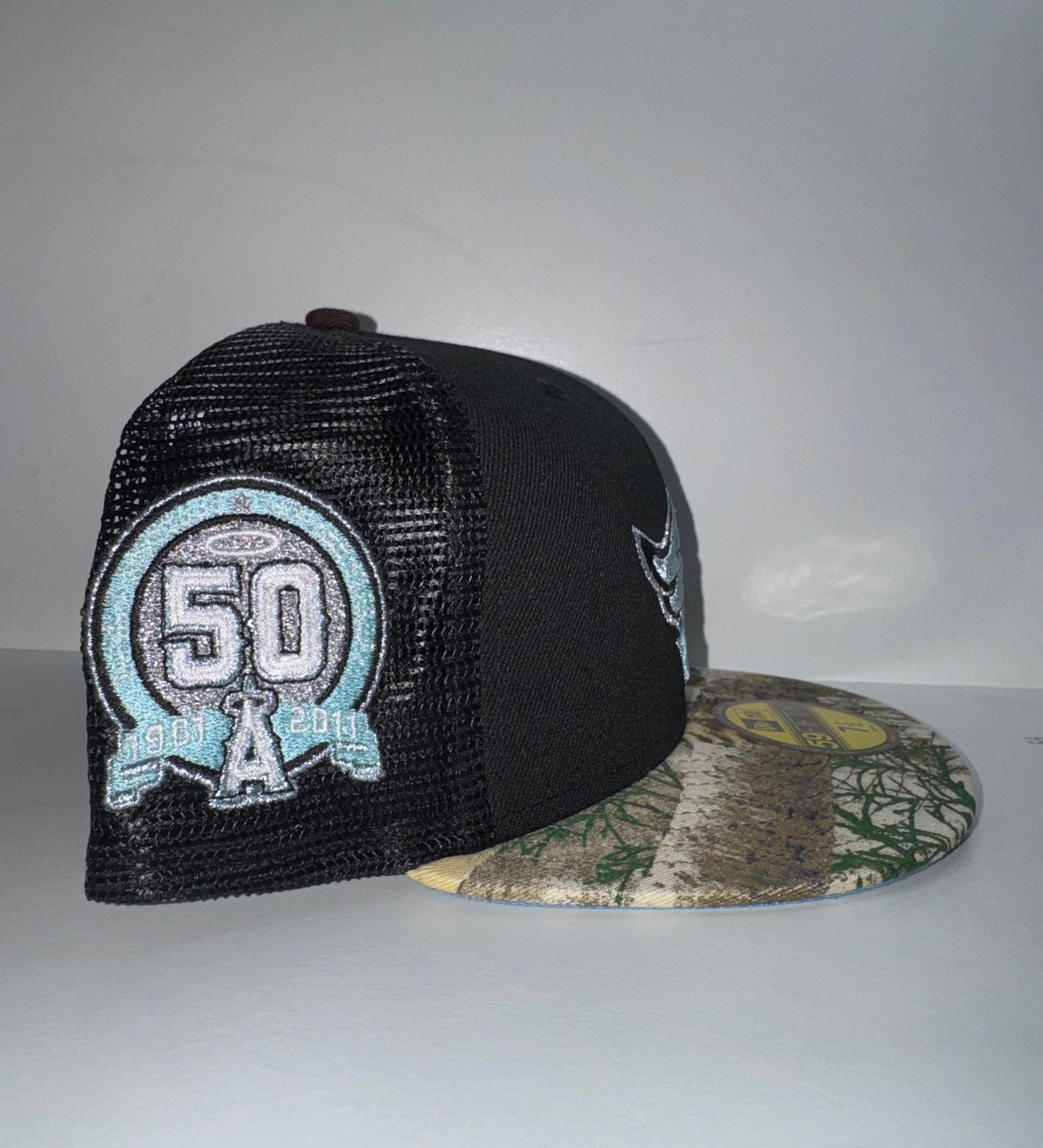 ANAHEIM ANGELS MESH/BLK