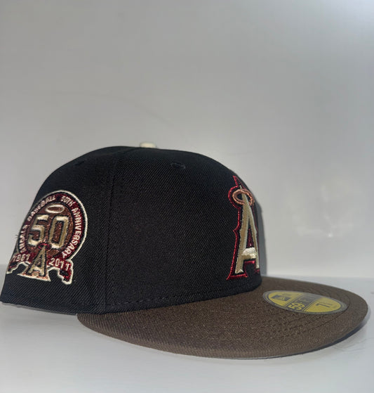ANAHEIM ANGELS BLK/BROWN