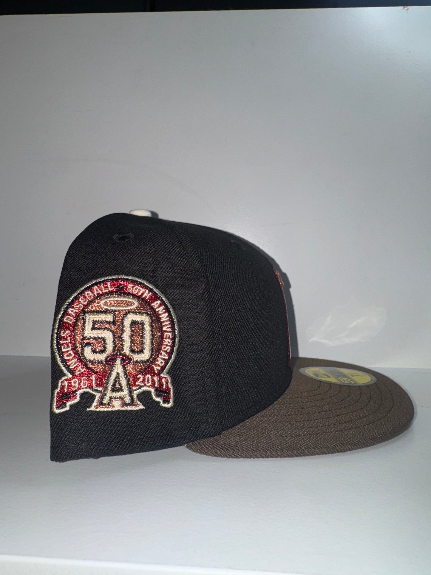 ANAHEIM ANGELS BLK/BROWN