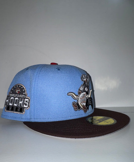 CORPUS CHRISTI HOOKS BLUE/BROWN