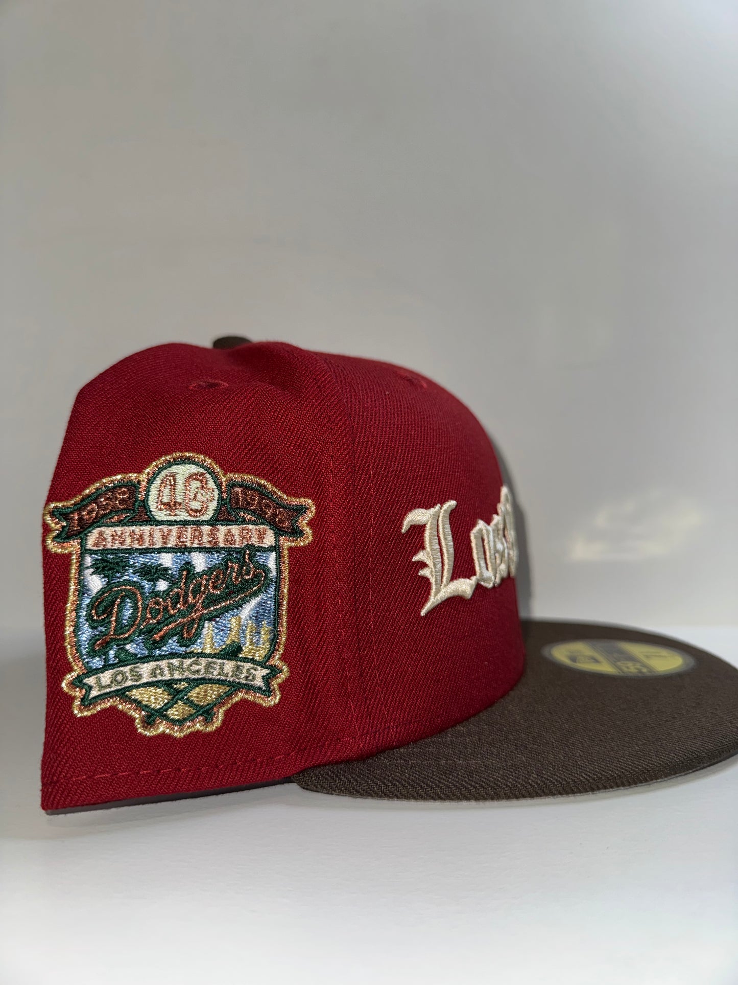 LOS ANGELES DODGERS SCARLET/BROWN