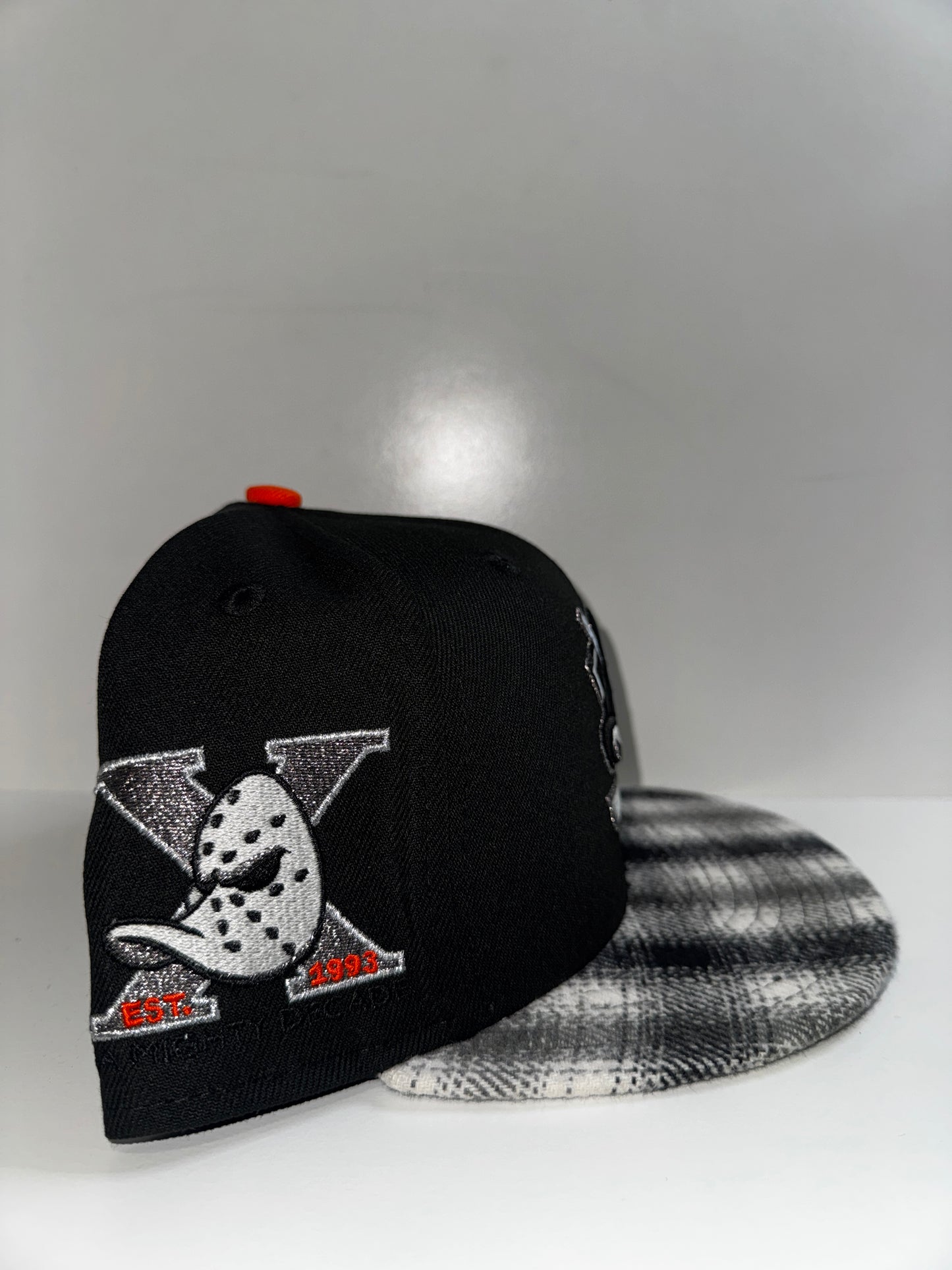 ANAHEIM DUCKS BLK/PLAID