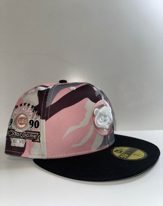 CHICAGO CUBS PINK CAMO/BLK