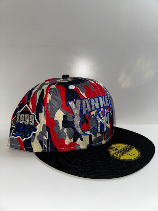 NEW YORK YANKEES RED CAMO/BLK