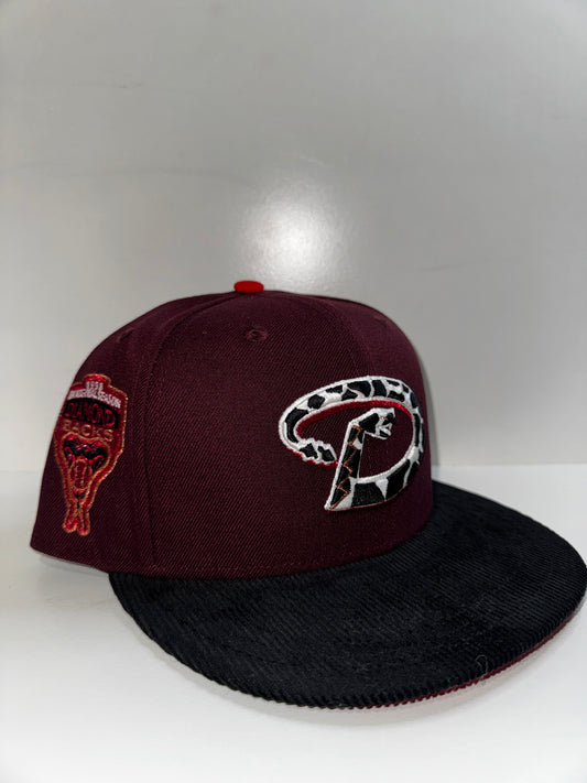 ARIZONA DIAMONDBACKS MAROON/BLKCORD