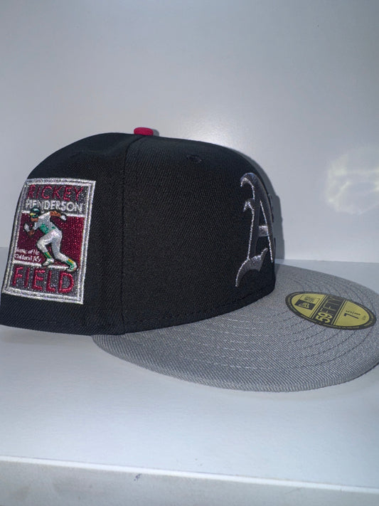 OAKLAND ATHLETICS BLK/RED