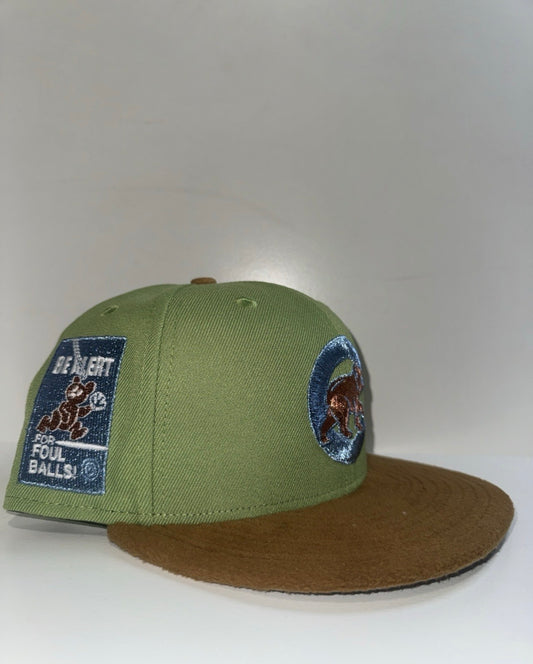 CHICAGO CUBS GREEN/BROWN FLEECE
