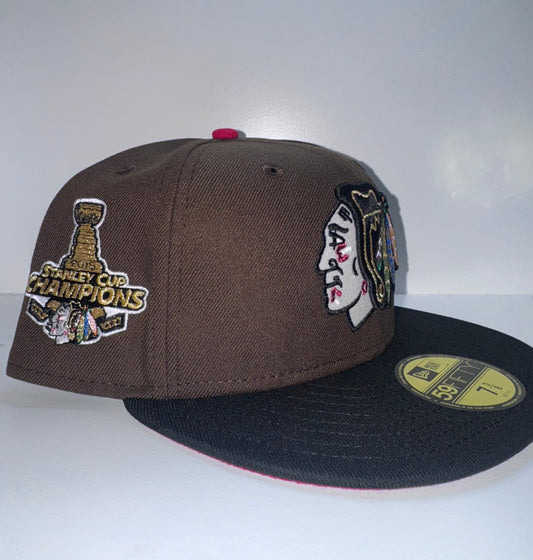 CHICAGO BLACKHAWKS BROWN/BLACK