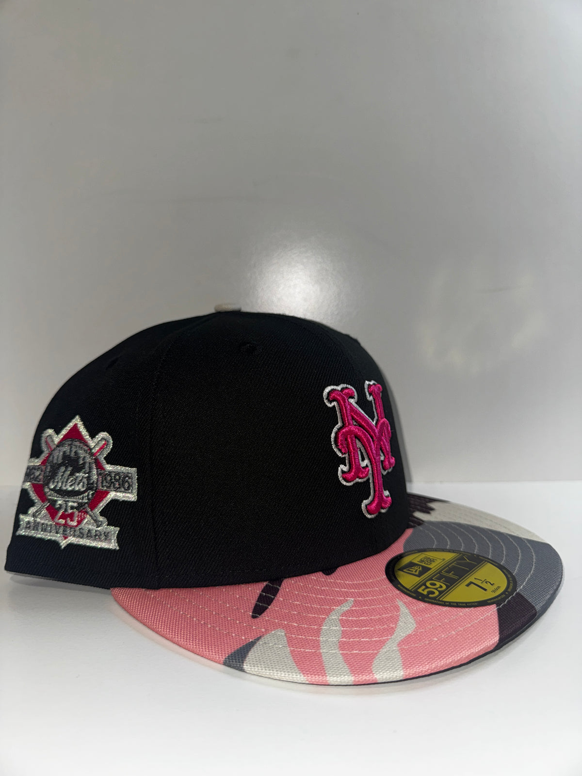 NEW YORK METS BLK/PINK