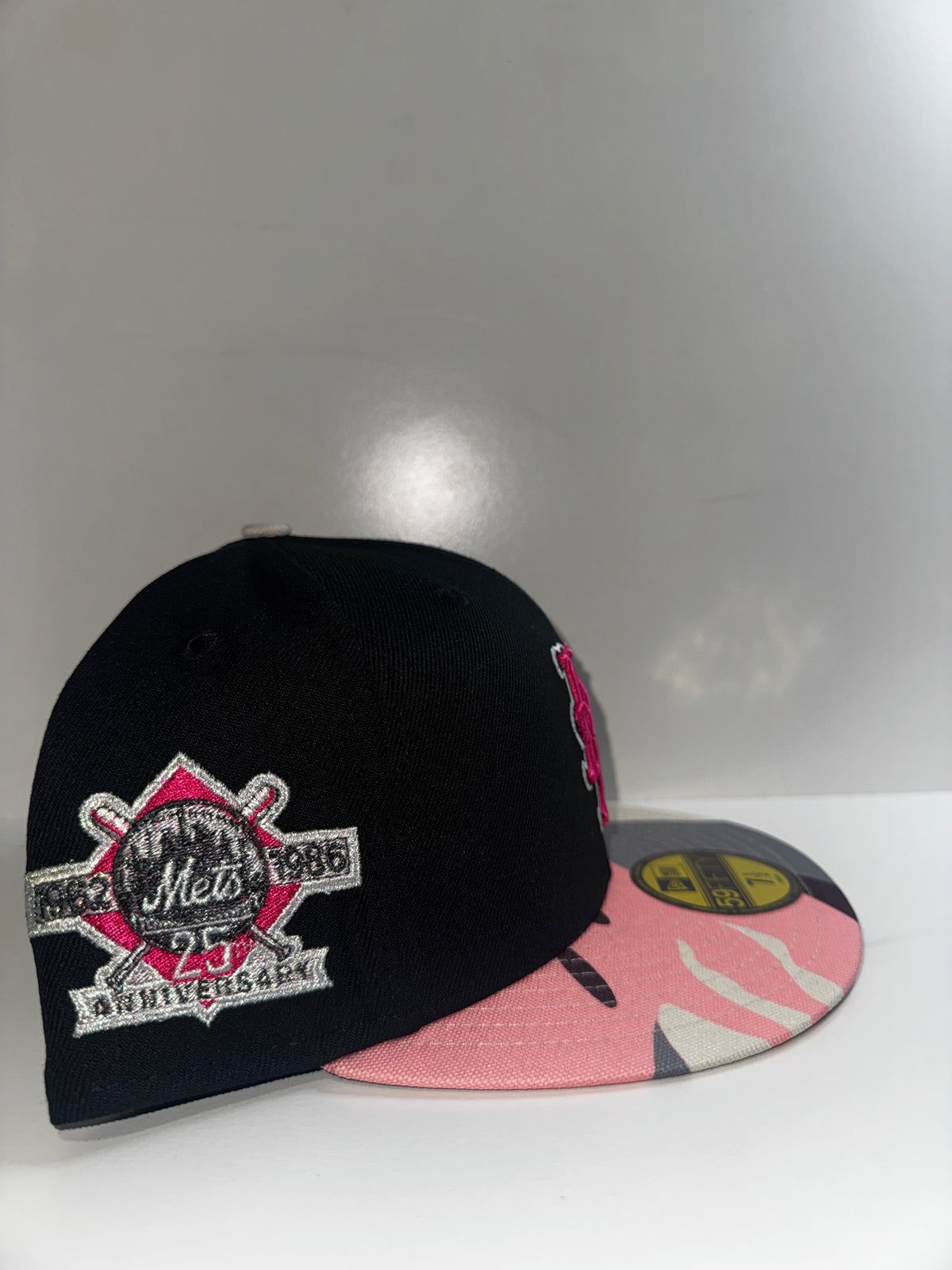 NEW YORK METS BLK/PINK