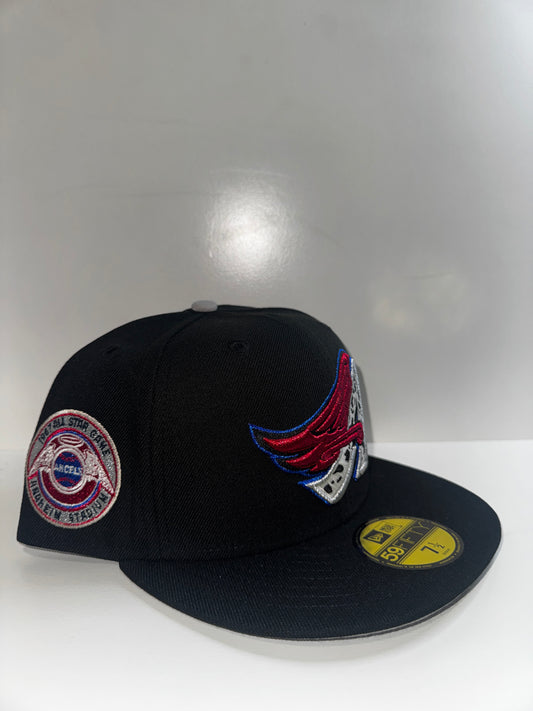 ANAHEIM ANGELS BLK/BLUE/RED