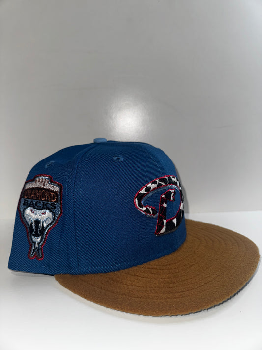 ARIZONA DIAMONDBACKS BLUE/BROWN FLEECE