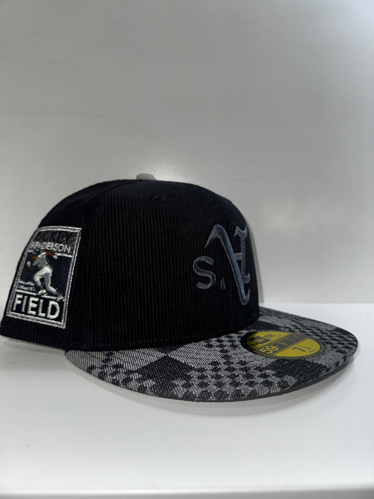 OAKLAND ATHLETICS BLK CORD/DENIM