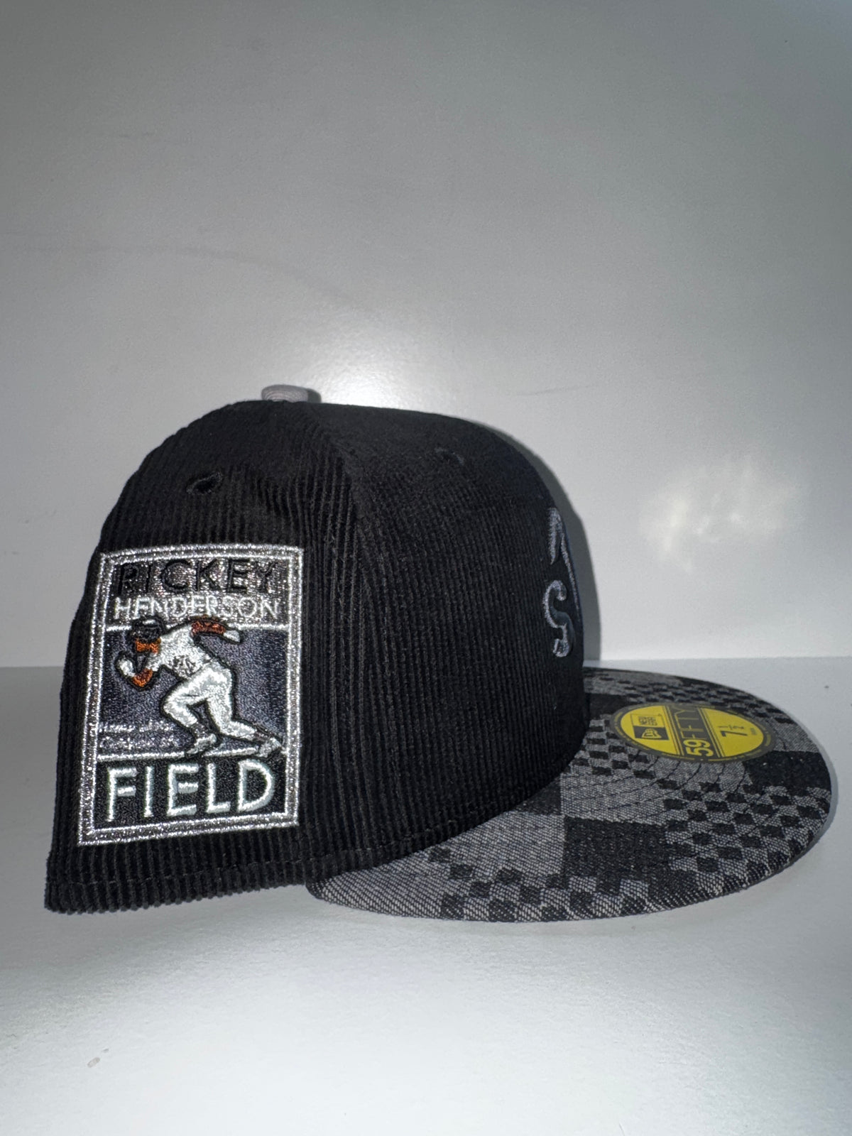 OAKLAND ATHLETICS BLK CORD/DENIM