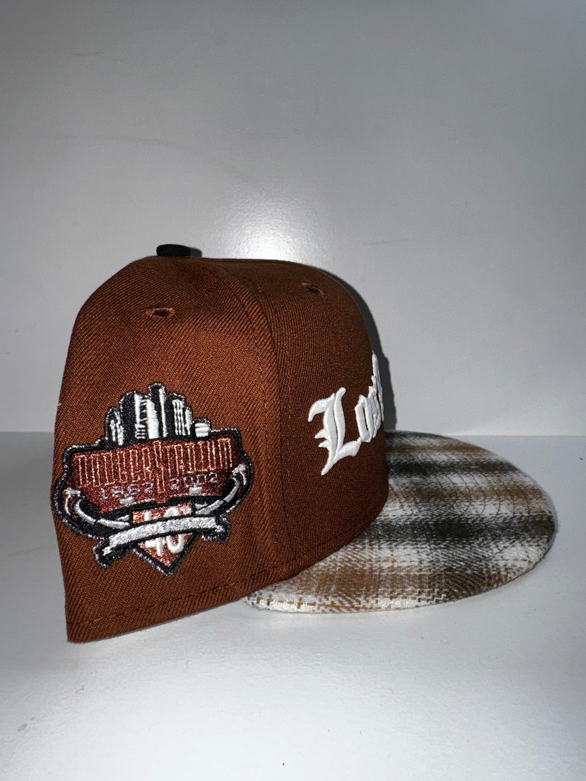 LOS ANGELES DODGERS BROWN/BROWNPLAID