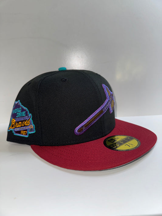 ATLANTA BRAVES BLK/RED