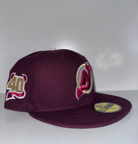 NEW JERSEY DEVILS RED/GOLD