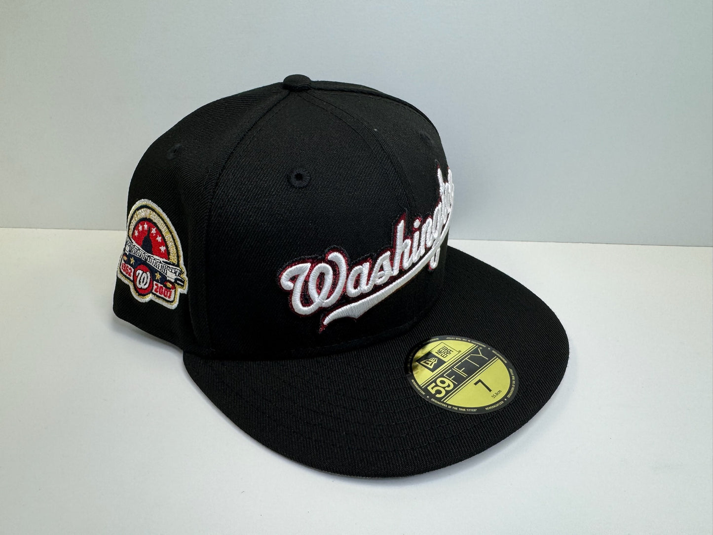 “Noir” Washington Nationals script stadium patch