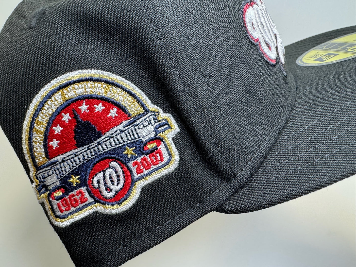 “Noir” Washington Nationals script stadium patch