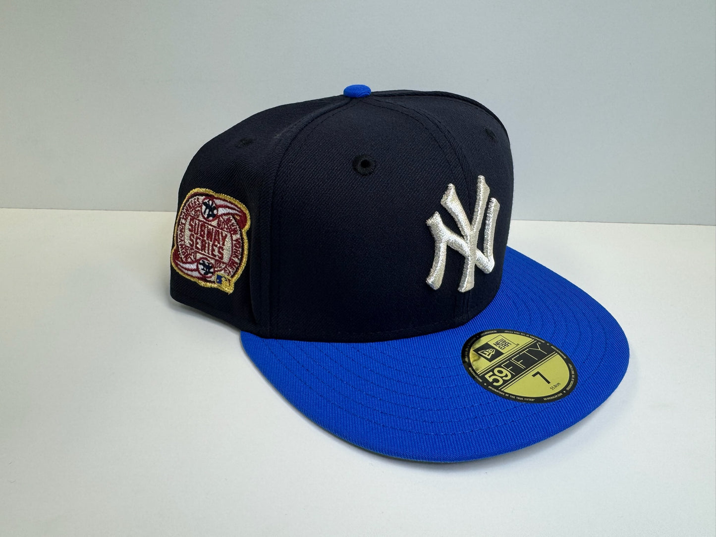 Two tone New York Yankees Subway series patch navy/blue