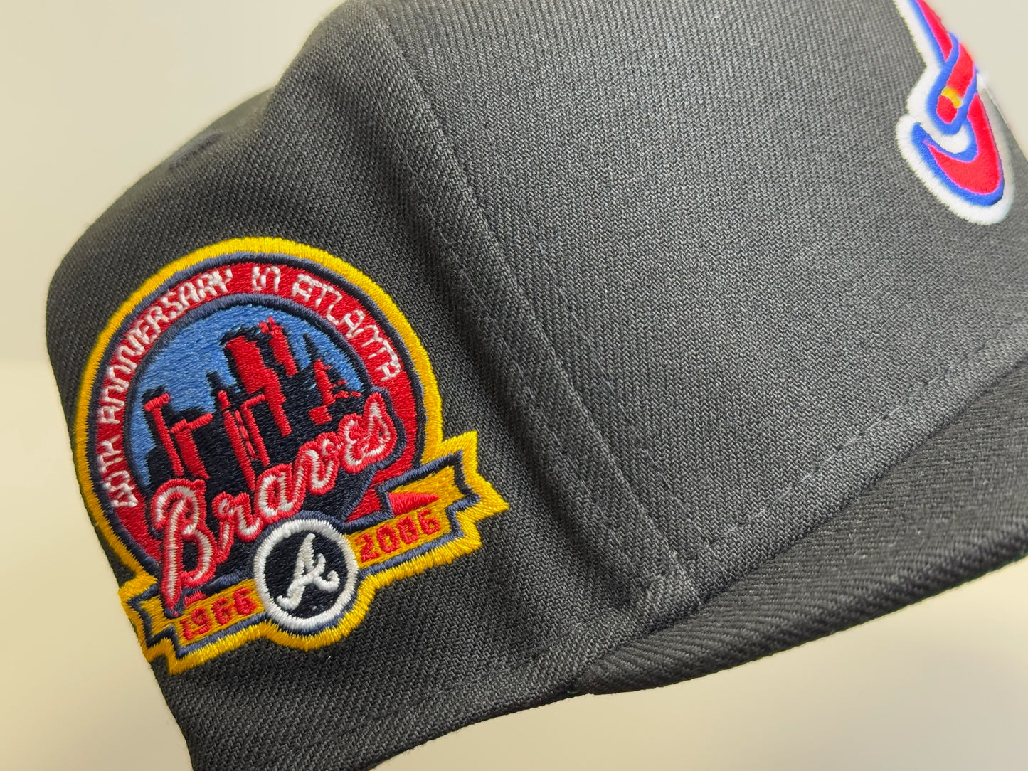 “Noir” Atlanta Braves 40th anniversary patch