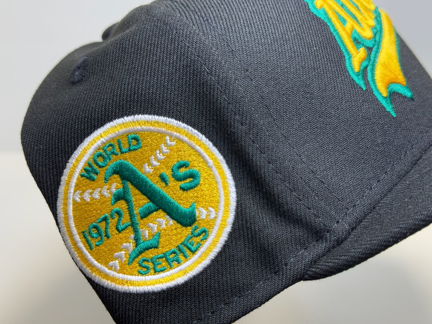 “Noir” Oakland Athletics 1972 patch