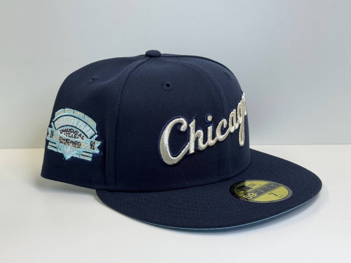 “Ice box”  Chicago White Sox stadium patch navy/icy