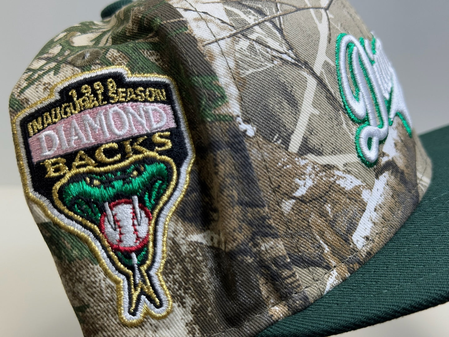 Real tree pack Arizona Diamondbacks script 1998 inaugural patch