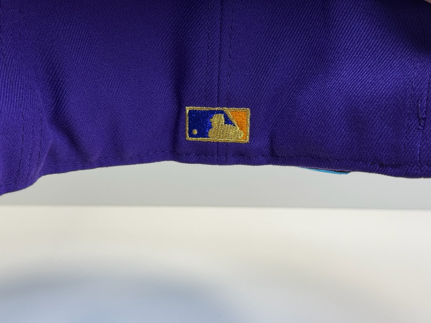 Two tone Brooklyn Dodgers 1942 patch purple/black