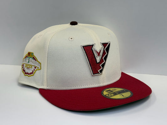 Two tone Arizona Diamondbacks “Vbacks” WS patch chrome/red