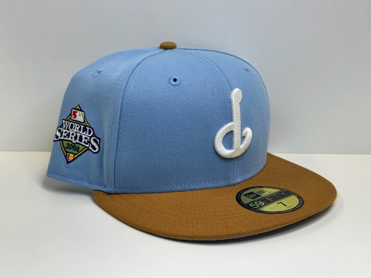 Two tone Philadelphia Phillies WS patch light blue/brown