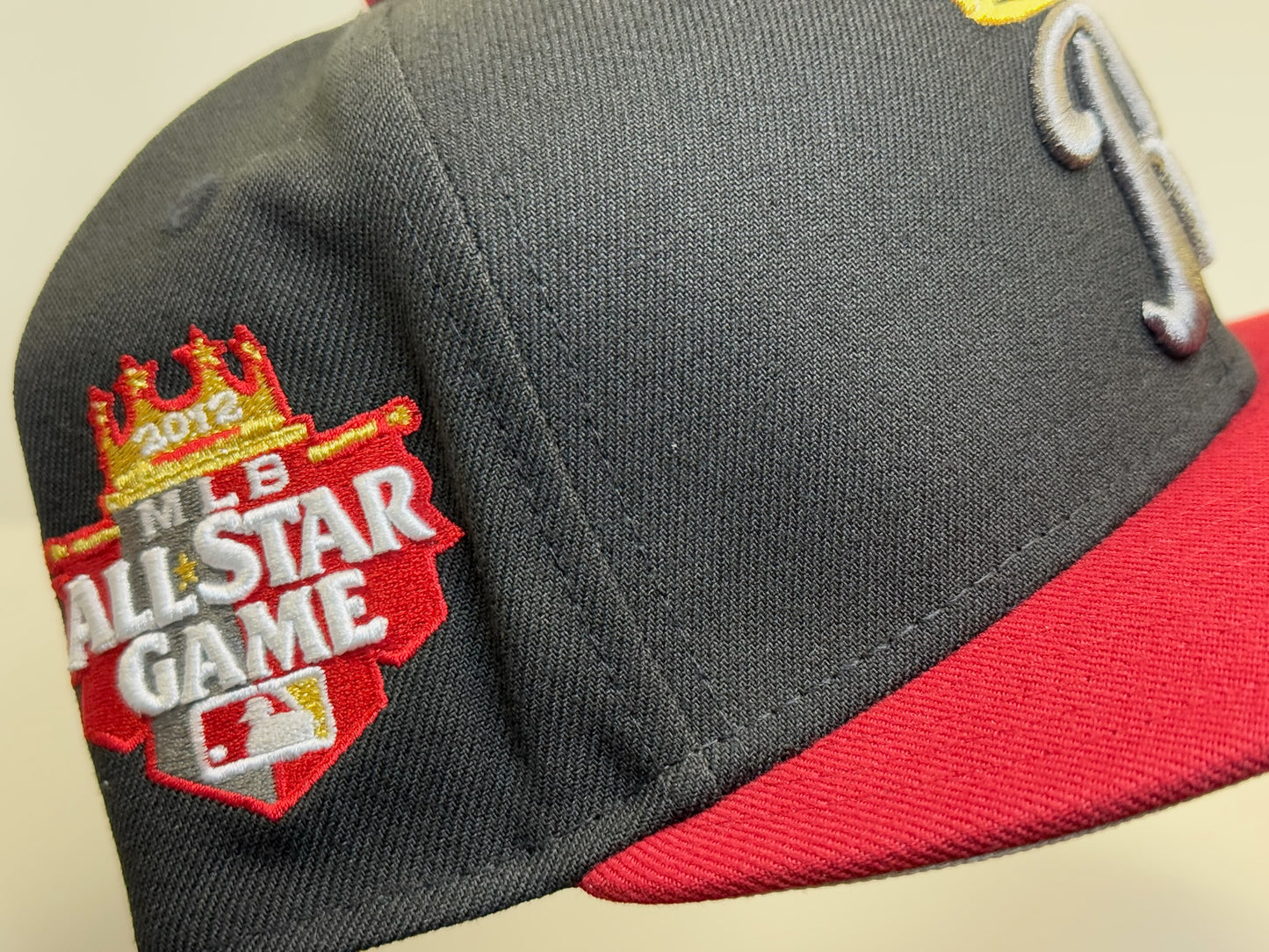 Two tone Kansas City Royals all star patch black/red