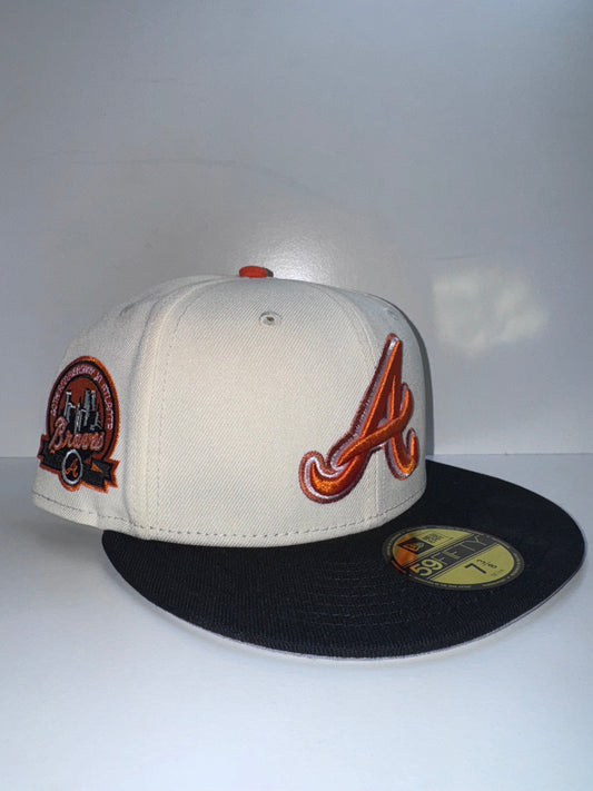 ATLANTA BRAVES CHROME/BLK